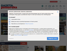 Tablet Screenshot of pomorska.pl